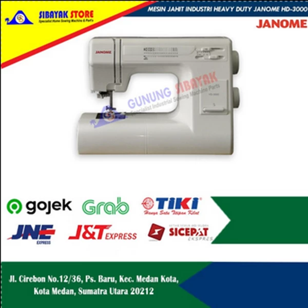 Janome HD 3000 / HD-3000 Heavy Duty Industrial Sewing Machine